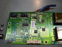 Photo repaired circuit board